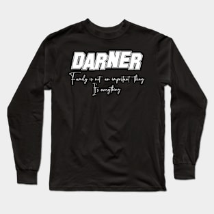 Darner Second Name, Darner Family Name, Darner Middle Name Long Sleeve T-Shirt